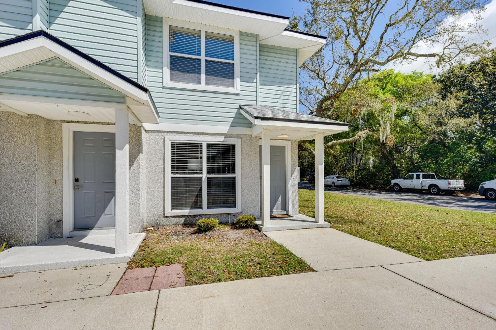 Fernandina Beach Townhome, Steps To Public Beach Buitenkant foto