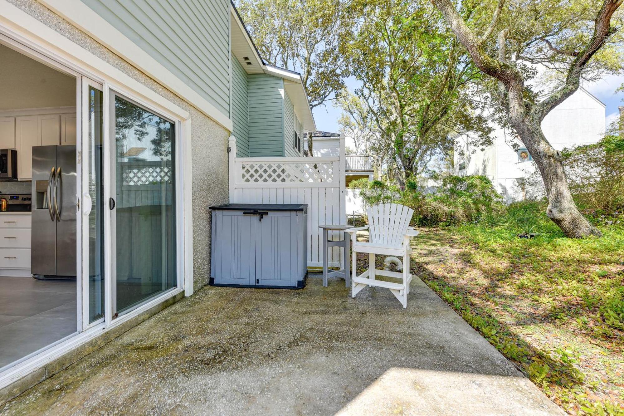 Fernandina Beach Townhome, Steps To Public Beach Buitenkant foto
